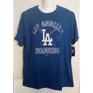 Los Angeles Dodgers 1958 Fanatics Blue T-Shirt XL